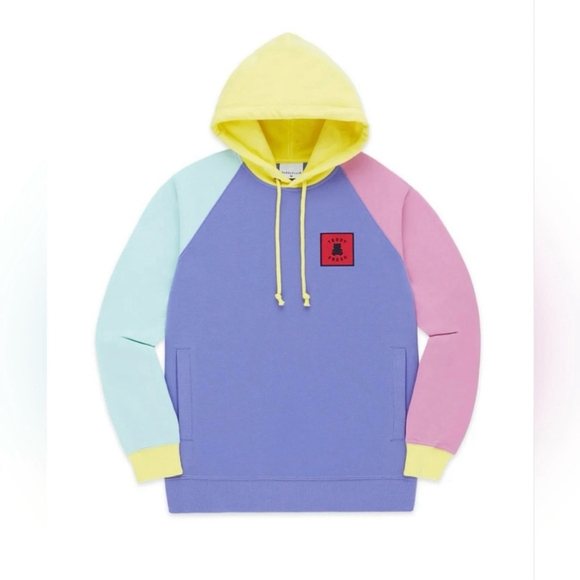 Teddy Fresh Tops - Teddy Fresh Colour block Unisex Hoodie 2.0 Size Large